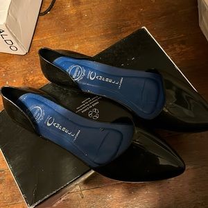 Flat Jeffery Campbell rain shoe
